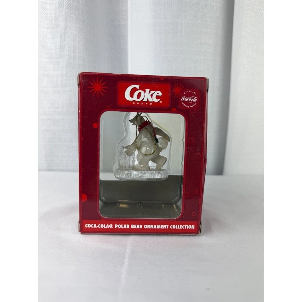 Coca Cola Polar Bear Bowling Collectible Christmas Holiday Ornament